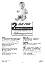 Preview for 4 page of Fisher-Price DMR86 Instruction Sheet