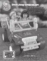 Preview for 1 page of Fisher-Price DORA JEEP WRANGLER M3576 Owner'S Manual & Assembly Instructions