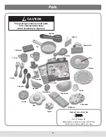 Preview for 3 page of Fisher-Price DORA TALKING KITCHEN H1581 Instruction Sheet