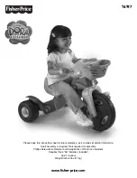 Fisher-Price DORA THE EXPLORER T6197 Instruction Sheet preview