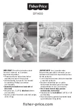 Fisher-Price DTH00 Manual предпросмотр