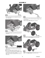 Preview for 9 page of Fisher-Price DUNE RACER W2602 Owner'S Manual & Assembly Instructions