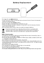 Предварительный просмотр 3 страницы Fisher-Price DWC31 Owner'S Manual