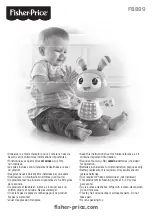 Preview for 1 page of Fisher-Price FBB99 Quick Start Manual