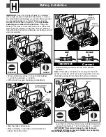 Предварительный просмотр 19 страницы Fisher-Price FIREROCK 73610 Owner'S Manual & Assembly Instructions