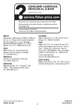 Preview for 2 page of Fisher-Price FLD88 Instructions Manual