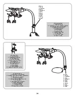 Предварительный просмотр 26 страницы Fisher-Price Flutterbye Dreams G5892 Instructions Manual