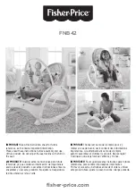 Fisher-Price FNB42 Assembly Instructions Manual preview