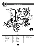 Preview for 6 page of Fisher-Price Ford OFFROAD 4x4 75548 Owner'S Manual & Assembly Instructions