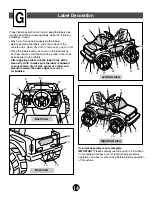 Preview for 14 page of Fisher-Price Ford OFFROAD 4x4 75548 Owner'S Manual & Assembly Instructions