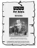 Предварительный просмотр 1 страницы Fisher-Price FORT DAKOTA 77029 Instructions Manual