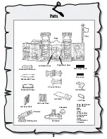 Предварительный просмотр 2 страницы Fisher-Price FORT DAKOTA 77029 Instructions Manual