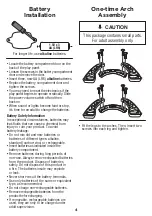 Preview for 4 page of Fisher-Price FXT05 Manual