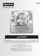 Preview for 1 page of Fisher-Price G5912 Instructions Manual