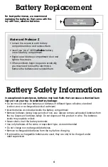 Preview for 4 page of Fisher-Price Geo Trax W3599 Manual