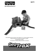 Preview for 1 page of Fisher-Price GEOTRAX R2771 User Manual