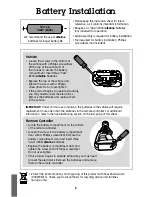 Preview for 2 page of Fisher-Price GEOTRAX T6200 User Manual