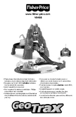 Fisher-Price GeoTrax V8488 Instruction Sheet preview