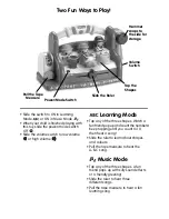 Preview for 3 page of Fisher-Price H0675 Instruction Sheet