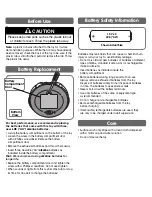 Preview for 2 page of Fisher-Price H8179 Instructions