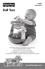 Fisher-Price H8227 Instructions Manual preview