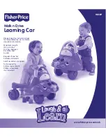 Fisher-Price H8589 Instruction Sheet preview