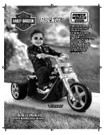 Fisher-Price Harley-Davidson ROCKER P5065 Owner'S Manual & Assembly Instructions preview