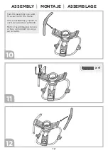 Предварительный просмотр 12 страницы Fisher-Price HBT17 Assembly And Use