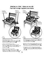 Предварительный просмотр 5 страницы Fisher-Price Healthy Care Booster Seat Instructions Manual