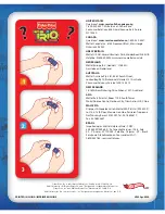 Preview for 28 page of Fisher-Price Hot Wheels Trio User Manual