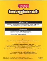 Preview for 8 page of Fisher-Price Imaginext 78590 Instruction Sheet