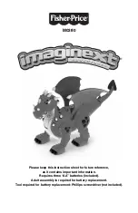 Fisher-Price imaginext adventures M0380 Instruction Sheet предпросмотр