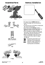 Preview for 2 page of Fisher-Price Imaginext CHG26 Instruction Sheet