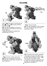 Preview for 3 page of Fisher-Price Imaginext CHG26 Instruction Sheet