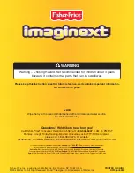 Preview for 4 page of Fisher-Price Imagintext H0708 Quick Manual