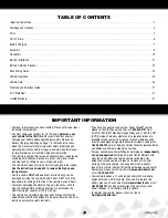 Preview for 2 page of Fisher-Price J4394 Owner'S Manual With Assembly Instructions