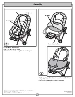 Предварительный просмотр 6 страницы Fisher-Price J6986 Assembly Manual And User Manual