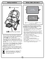 Предварительный просмотр 7 страницы Fisher-Price J6986 Assembly Manual And User Manual