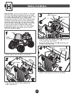 Preview for 23 page of Fisher-Price JEEP 74526 Owner'S Manual & Assembly Instructions