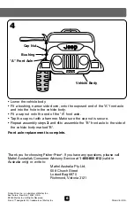 Preview for 6 page of Fisher-Price Jeep Push'n Scoot 72607 Quick Start Manual