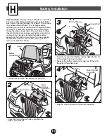 Preview for 18 page of Fisher-Price Jeep Wrangler 78537 Owner'S Manual & Assembly Instructions