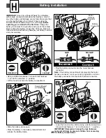 Preview for 19 page of Fisher-Price JEEP Wrangler B1501 Owner'S Manual & Assembly Instructions