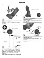 Предварительный просмотр 3 страницы Fisher-Price KAWASAKI N6021 Instruction Sheet