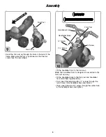 Предварительный просмотр 6 страницы Fisher-Price KAWASAKI N6021 Instruction Sheet