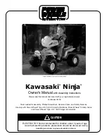 Fisher-Price KAWASAKI NINJA 74750 Owner'S Manual & Assembly Instructions предпросмотр