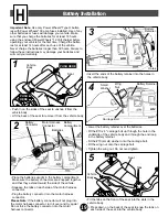 Preview for 19 page of Fisher-Price KAWASAKI NINJA 74750 Owner'S Manual & Assembly Instructions