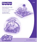 Предварительный просмотр 1 страницы Fisher-Price L7346 Instruction Sheet