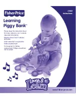 Fisher-Price Laugh & Learn J2462 Instruction Sheet предпросмотр