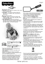 Preview for 1 page of Fisher-Price Laugh & Learn Press 'n Go Puppy Manual