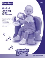 Preview for 1 page of Fisher-Price Laugh&LEarn Musical Learning Chair Manual